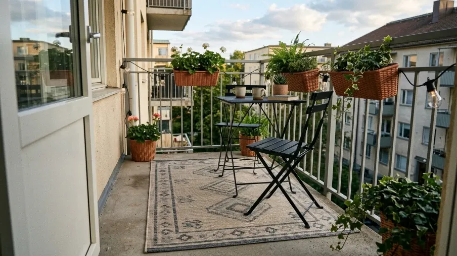 Outdoor Rug to Define the Space