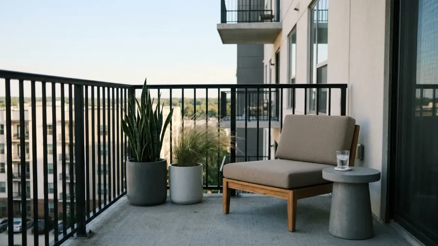 Minimalist Balcony Design
