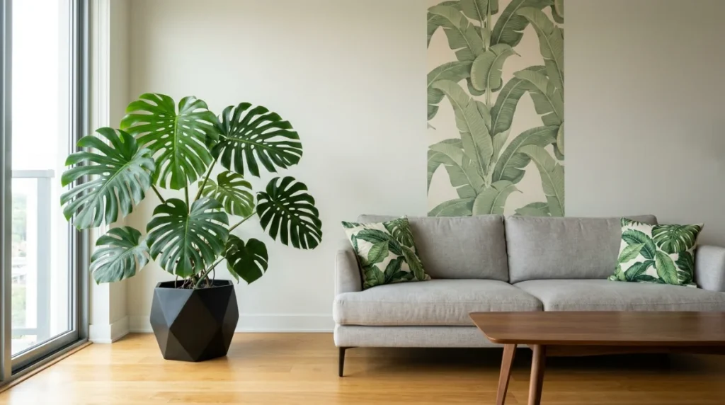 Bring In a Modern Tropical Living Room Look