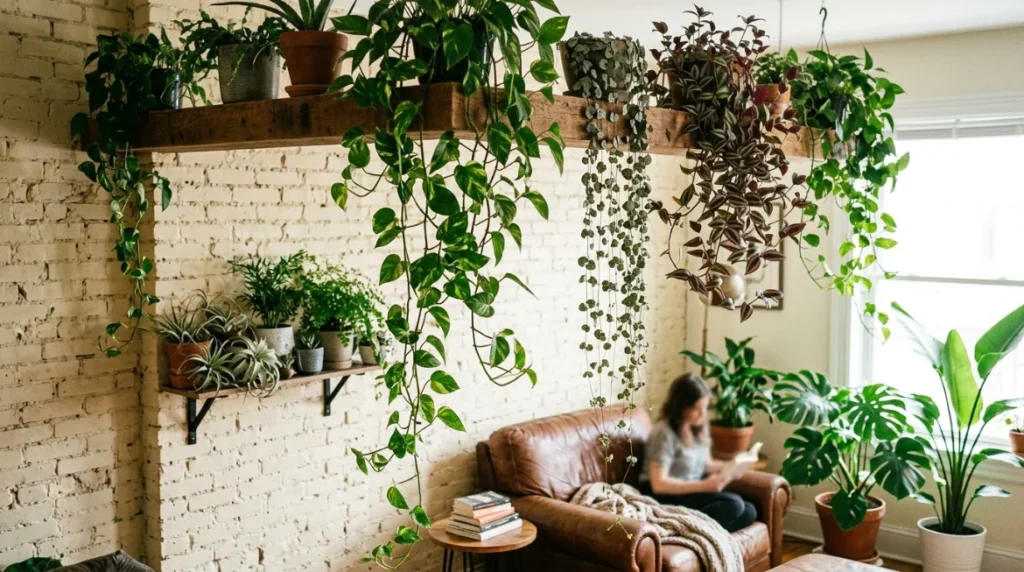 Use Trailing Plants for Visual Movement