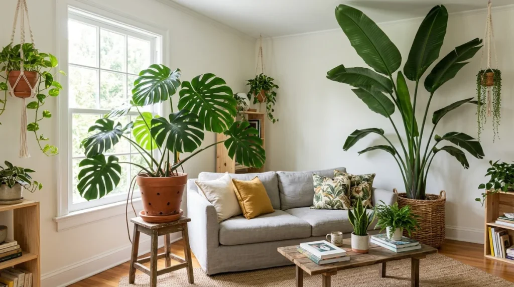 Layer Your Greenery at Different Heights