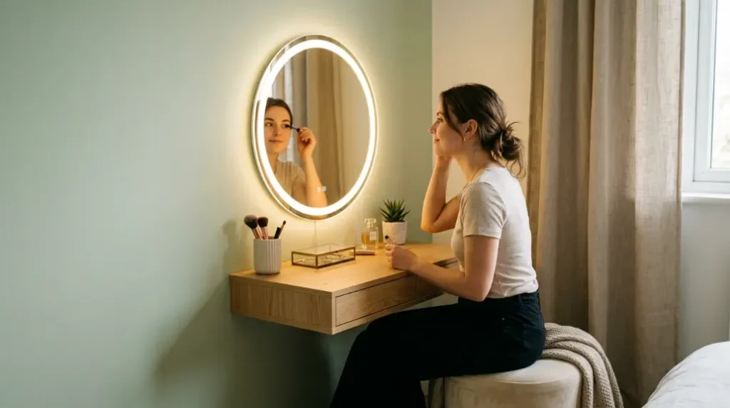 Vintage-Inspired Small Dressing Table