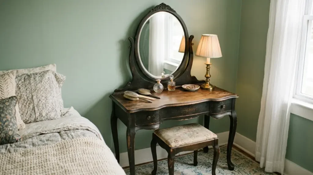 Rolling Vanity Cart