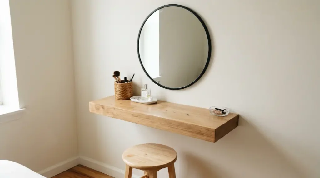 Vanity as a Nightstand