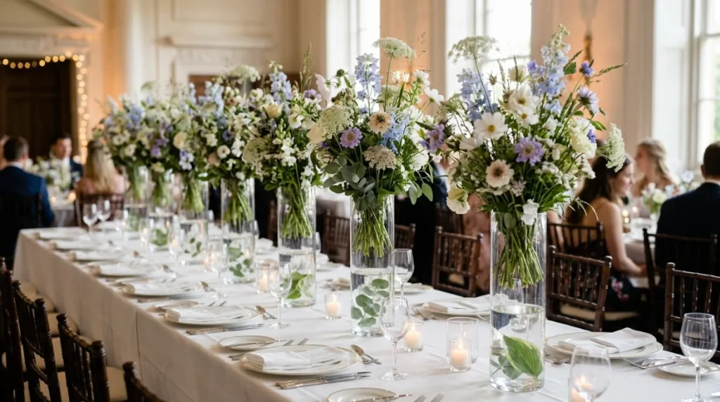 Wildflower Table Setting for Kids and Family Gatherings