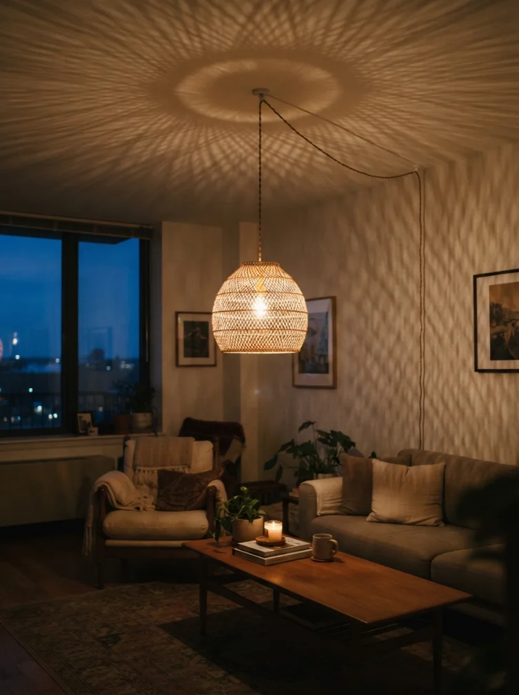Woven Pendant Lighting