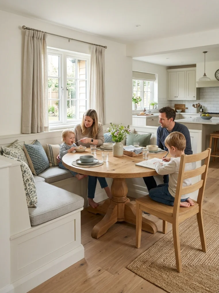 Round Table Dining Nook
