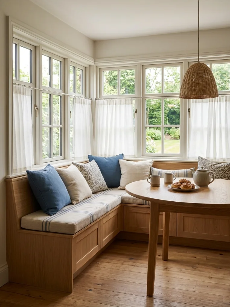 Window Seat Dining Nook