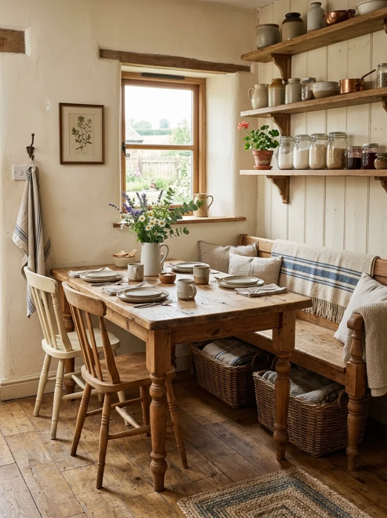 Farmhouse Dining Nook Ideas