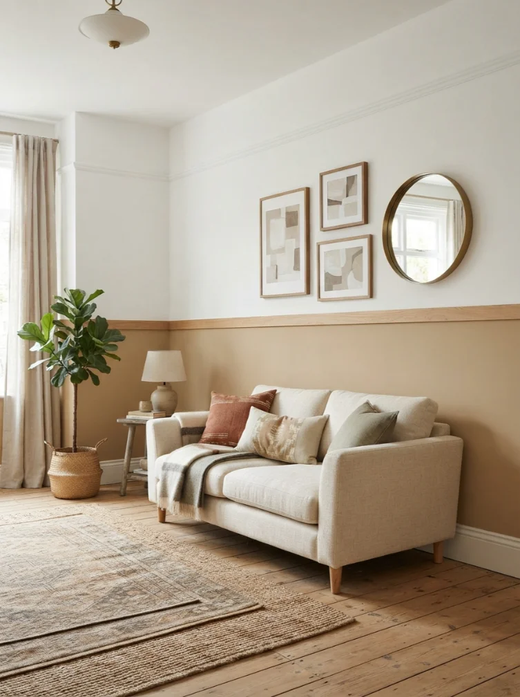 Two-Tone Wall Treatment