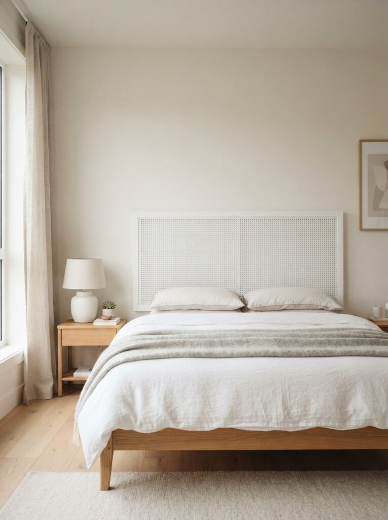 Simple Rectangular Panel Headboard Ideas