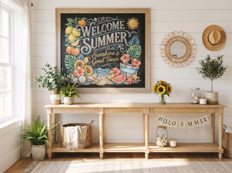 Summer Chalkboard Ideas