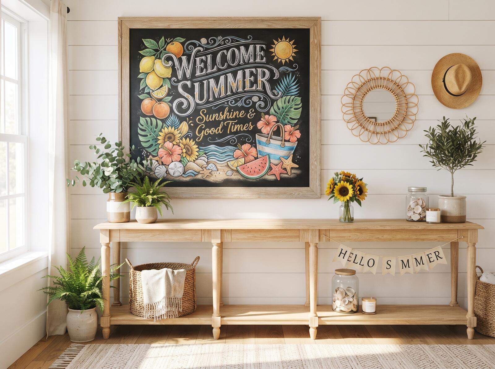 Summer Chalkboard Ideas