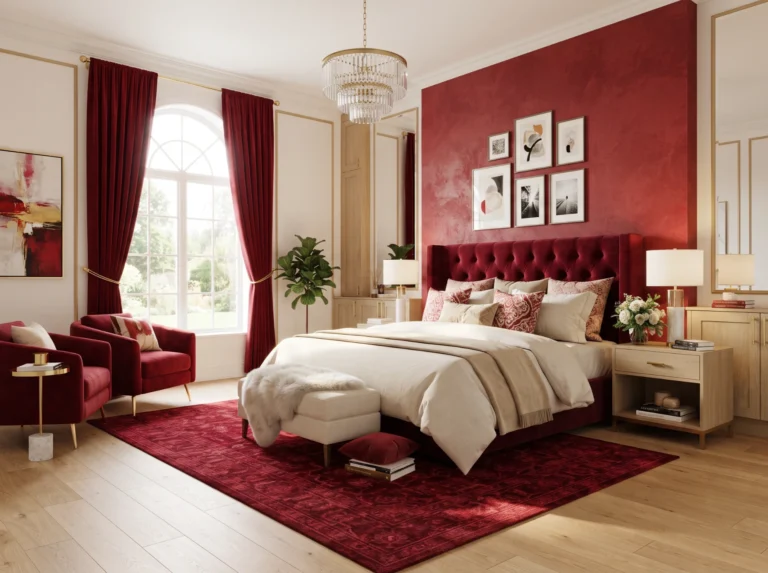 20 Cherry Red Room Ideas for a Stylish Modern Interior