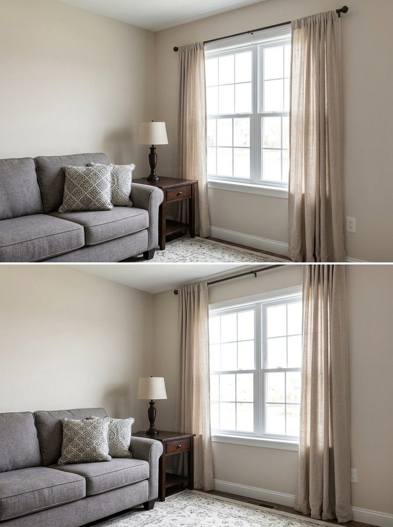 Window treatment with Elegant Homes ideas