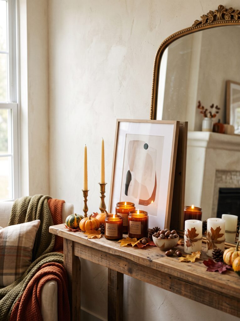 mirror piece with Fall Decor Ideas