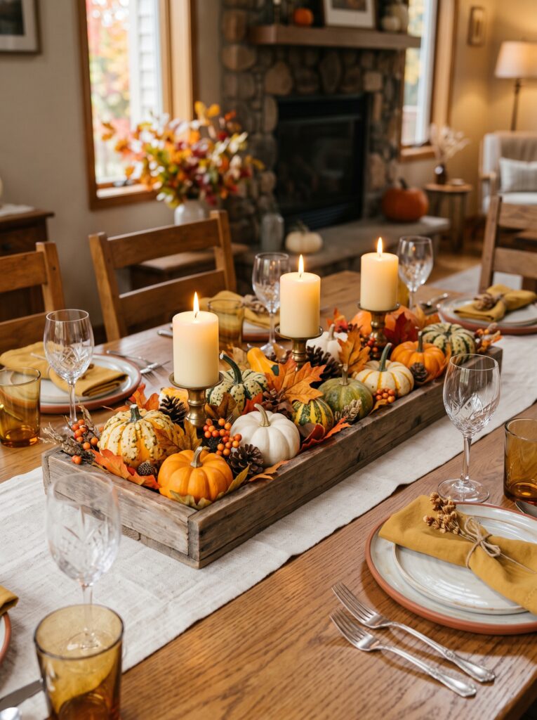 fall centerpiece with Fall Decor Ideas