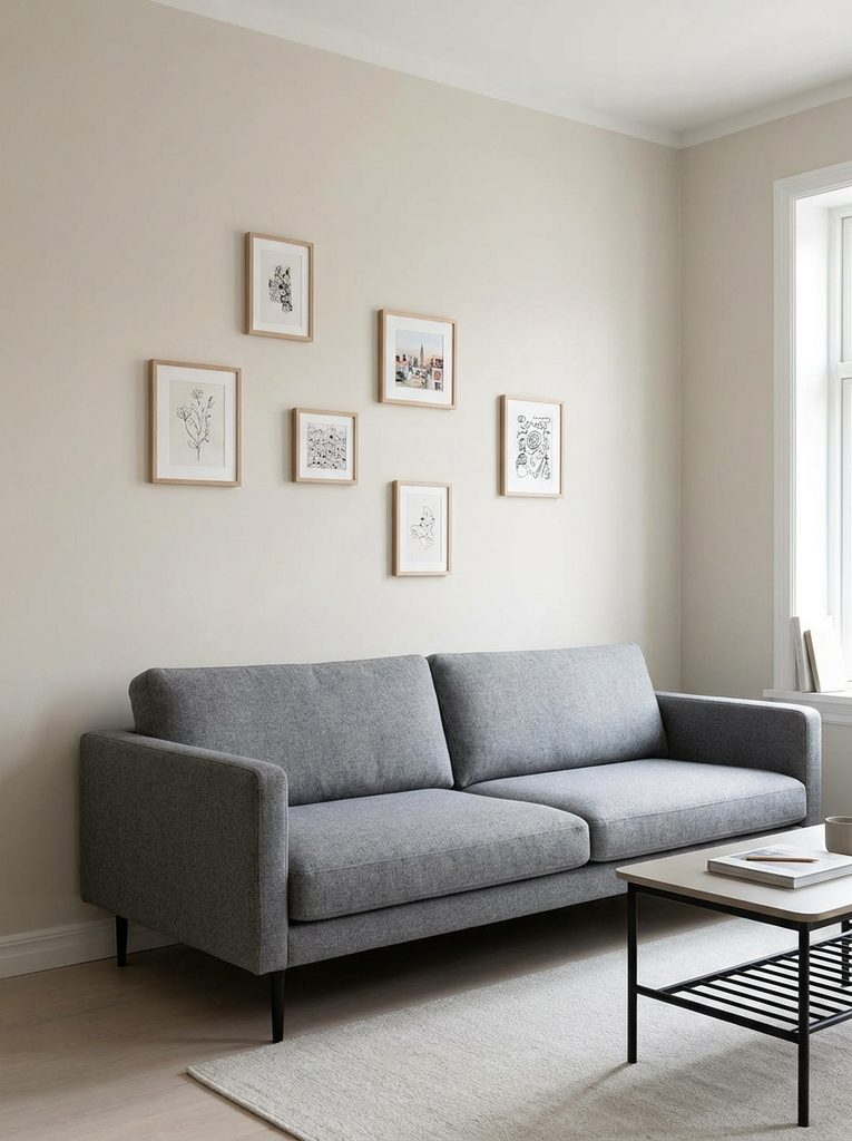 Abstract with Modern Wall Decor
