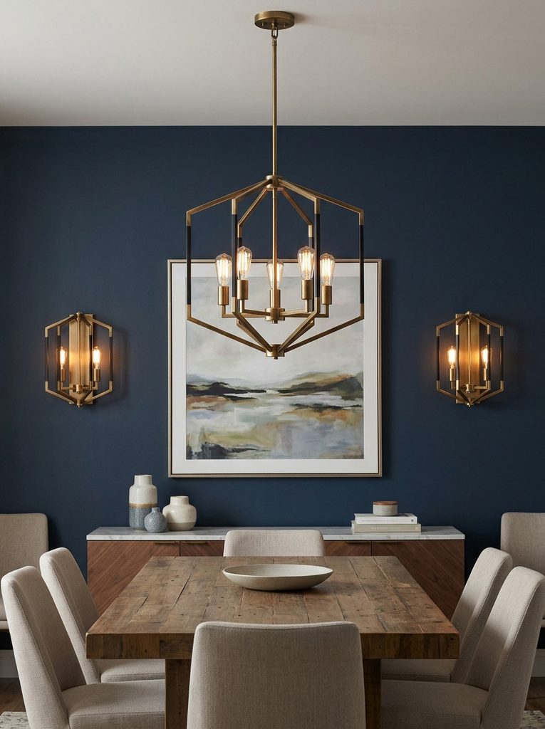 Wall scones with Modern Wall Decor