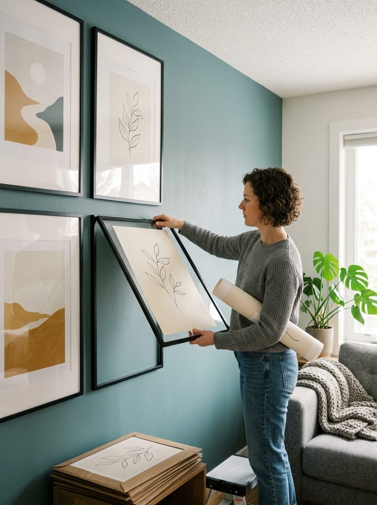 Seasonal Art with Modern Wall Decor