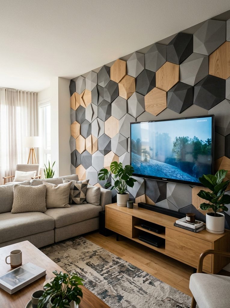 Geometric with Modern Wall Decor
