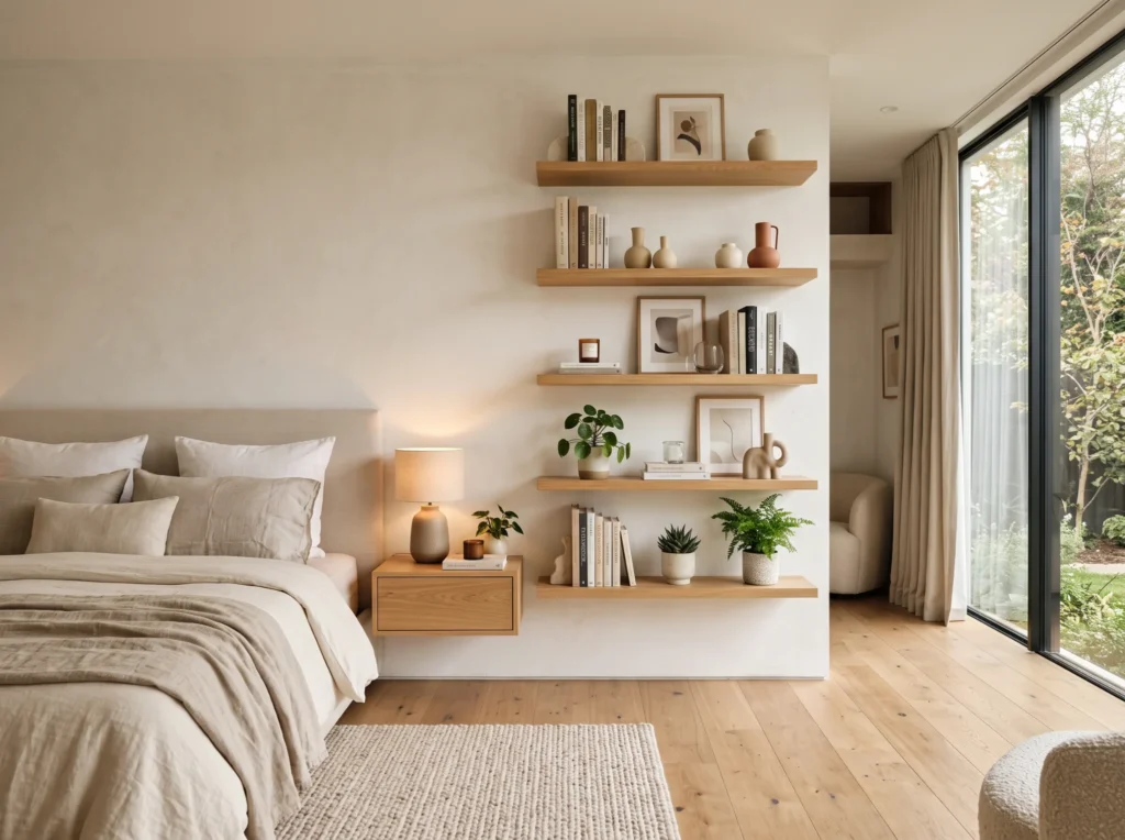 20 Stylish Shelves in Bedroom Ideas for a Cozy Modern Room