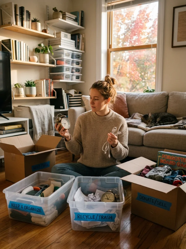 Seasonal Reset with Small Space Organization