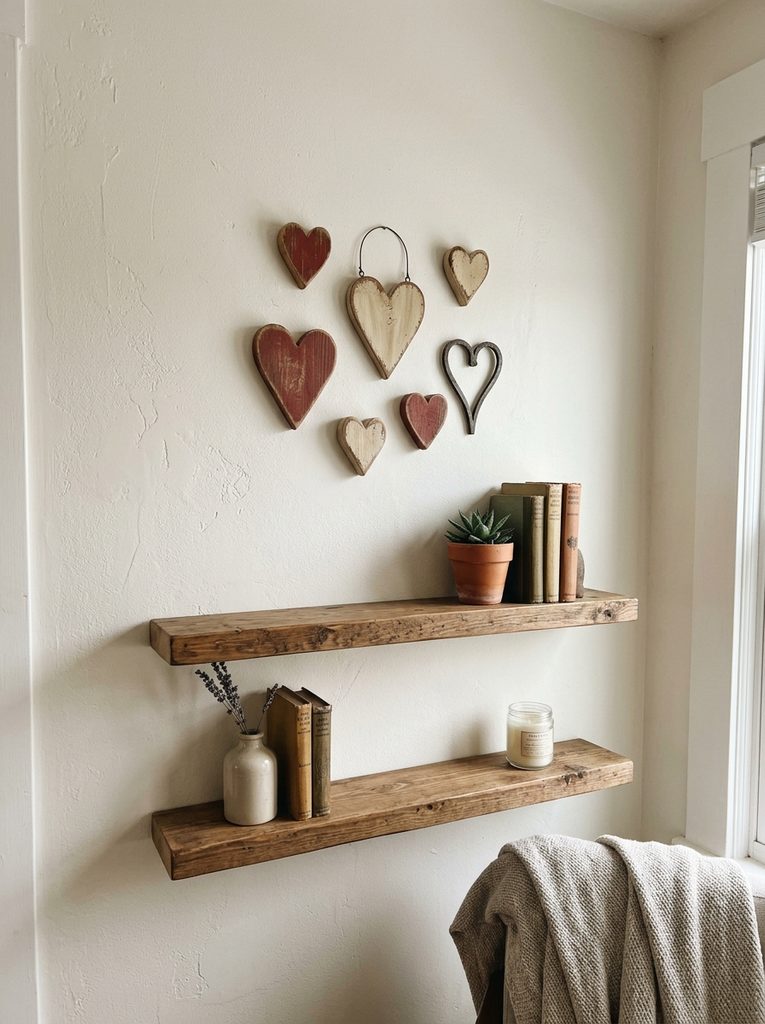 Ribbons with Valentine Kitchen Decor Ideas