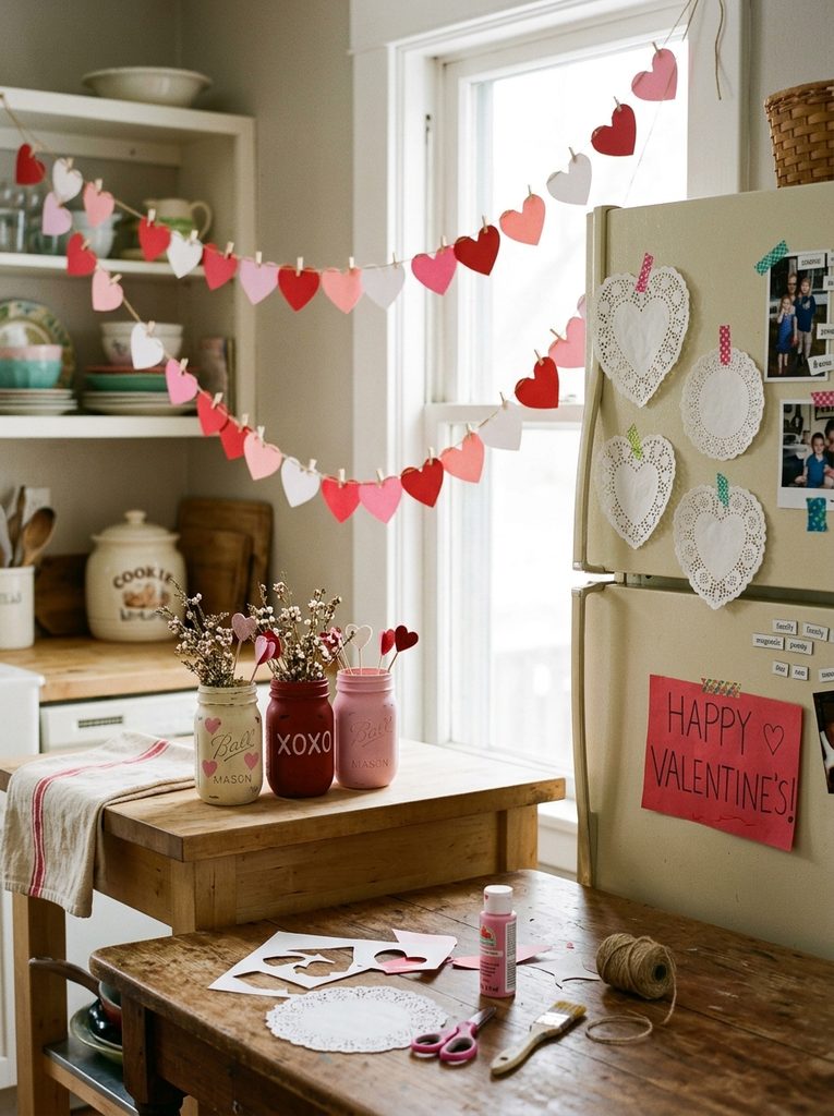 DIY projects with Valentine Kitchen Decor Ideas