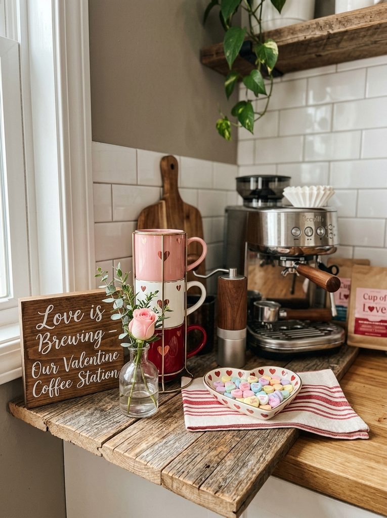 Kitchen Centerpiece with Valentine Kitchen Decor Ideas