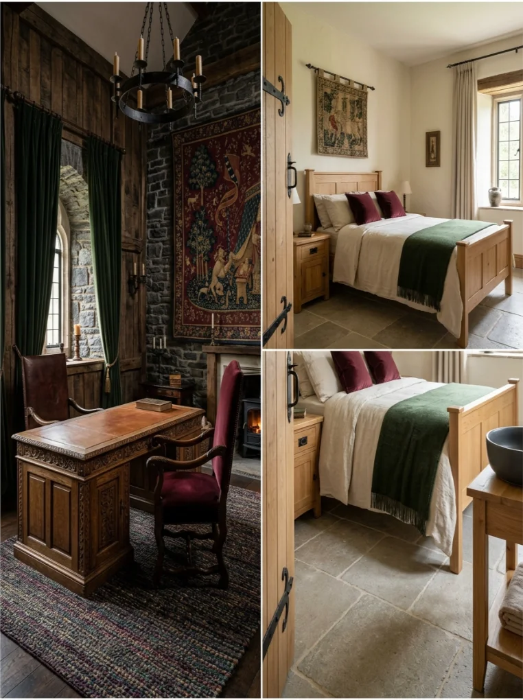  A medieval Color Palette with Fantasy Medieval Bedroom Ideas