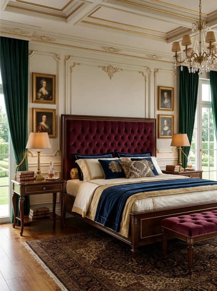 Royal Bedroom Decor Look with Fantasy Medieval Bedroom Ideas