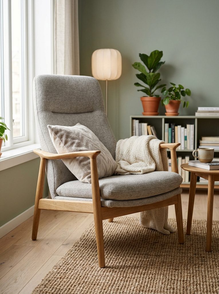 Office chair with scandinavian home office