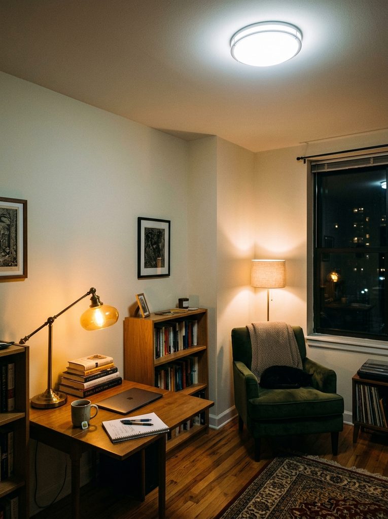 Lightening Layer with scandinavian home office