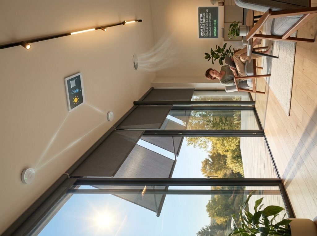 green homes with solarpunk architecture designs
