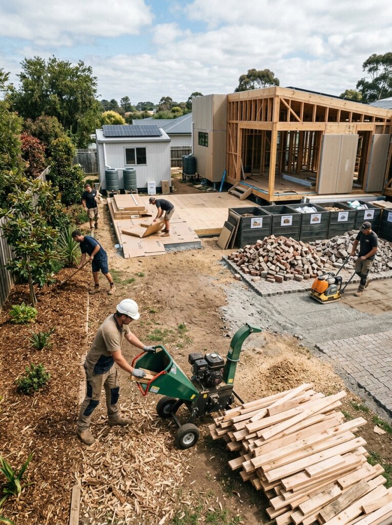 Zero waste construction sites