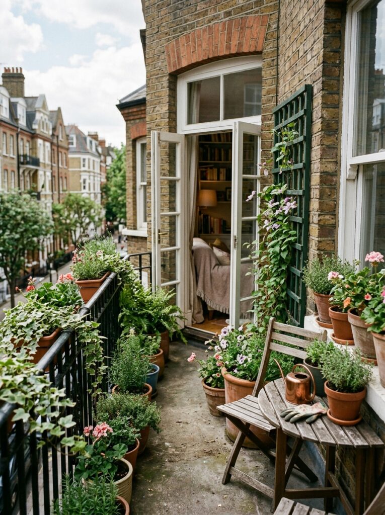 Balcony micro-gardens solarpunk architecture designs