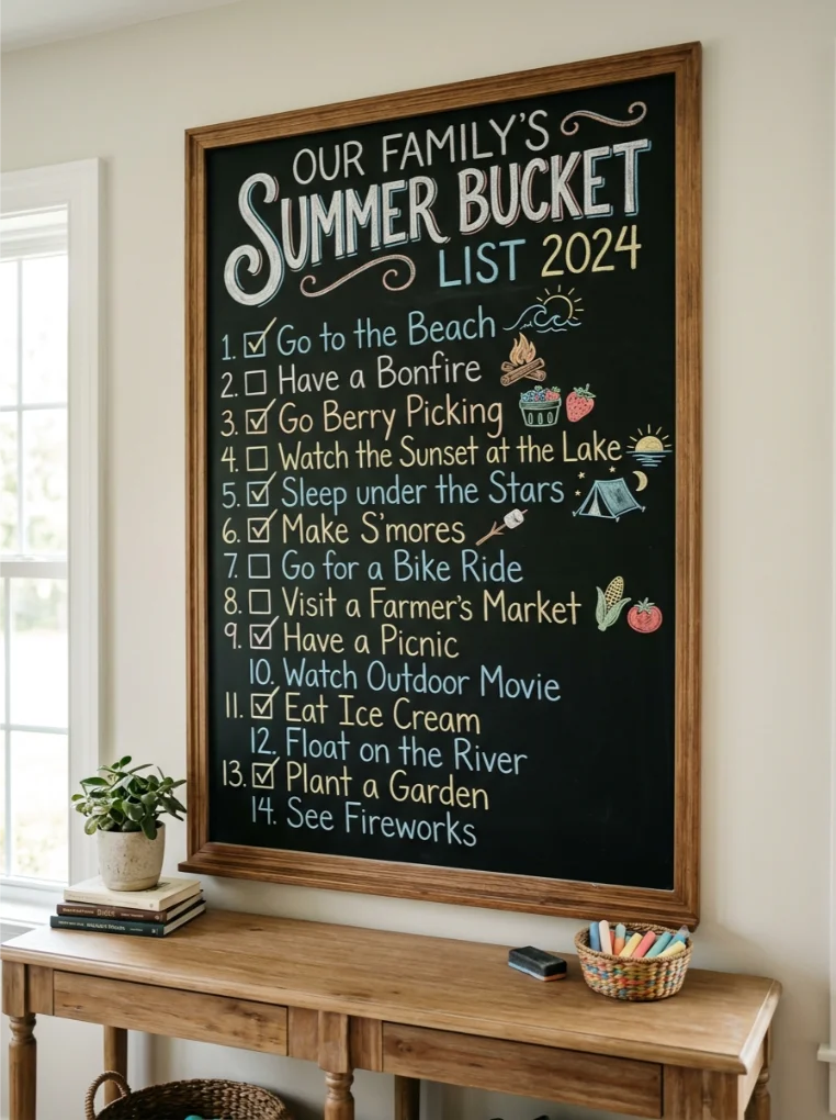 Summer Chalkboard Ideas