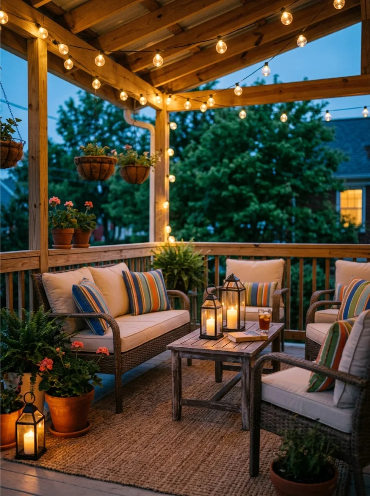 Outdoor Lighting for Summer Decorations