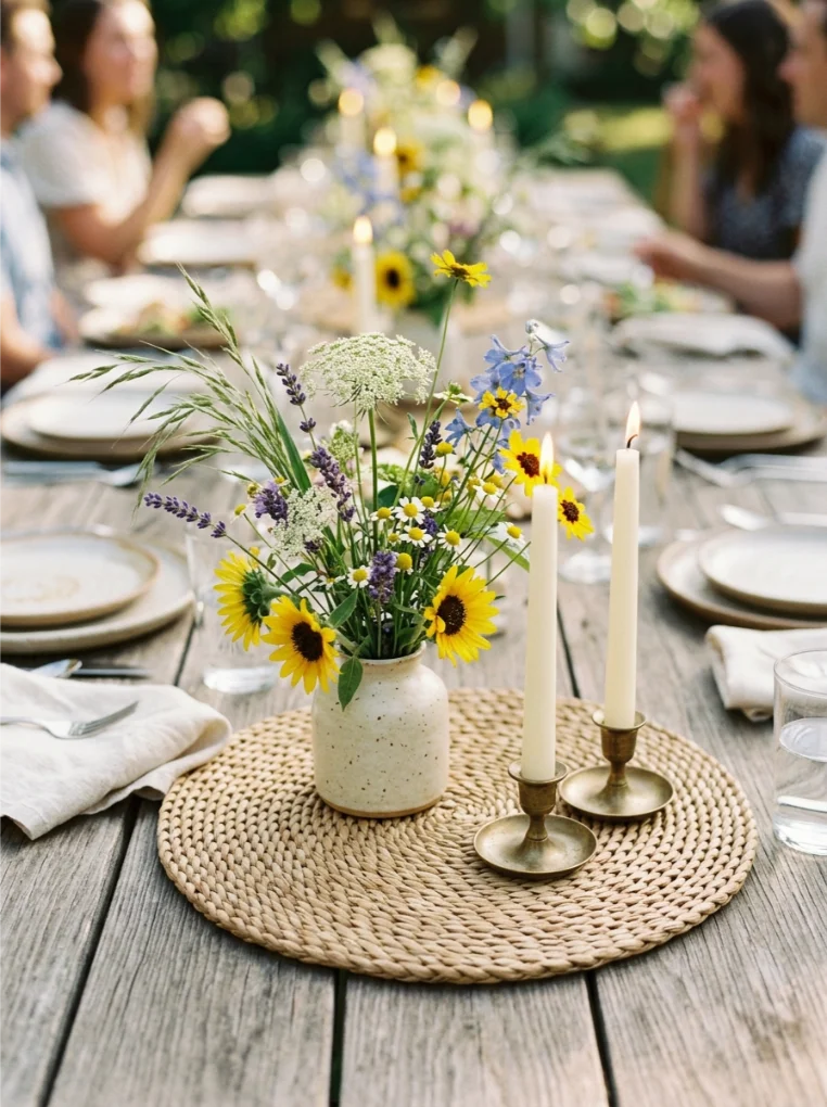 Summer Table Decorations