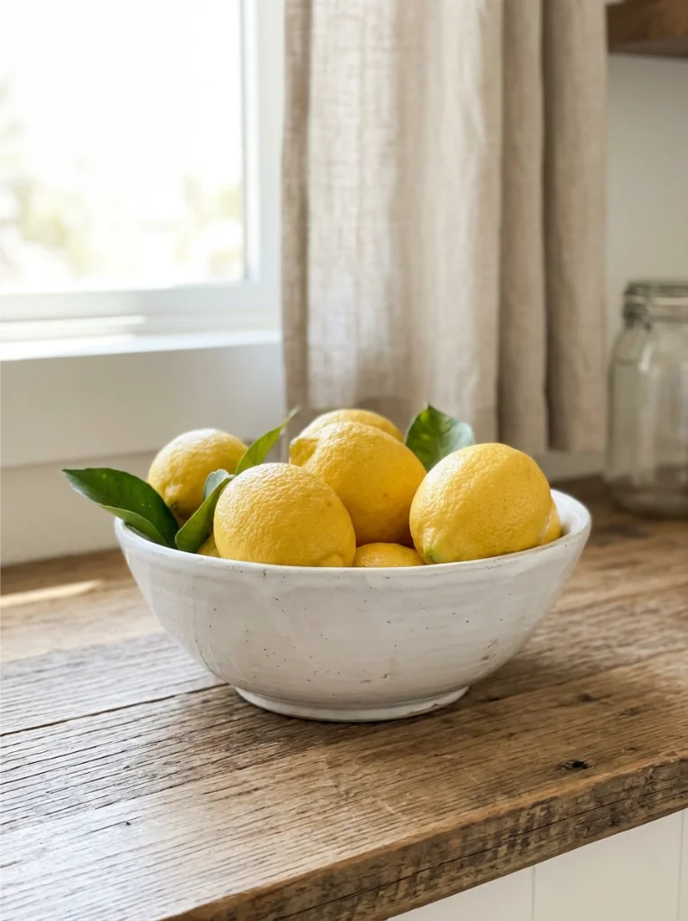 Lemon-Themed Decor for Summer Decorations