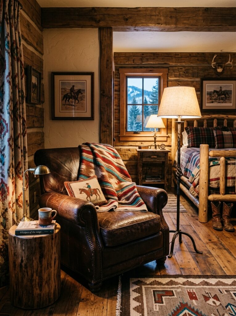 Cozy Reading with Western Bedroom Ideas